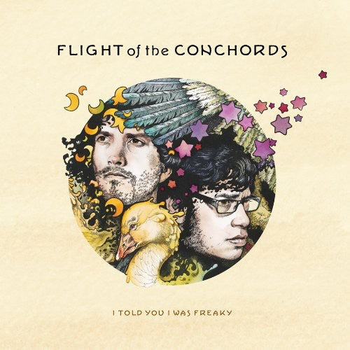 the album cover for Flight Of The Conchords - I Told You I Was Freaky [Digipak]