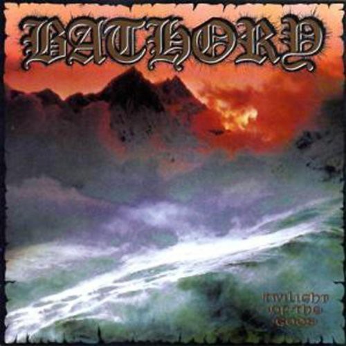 the album cover for Bathory - Twilight of the Gods