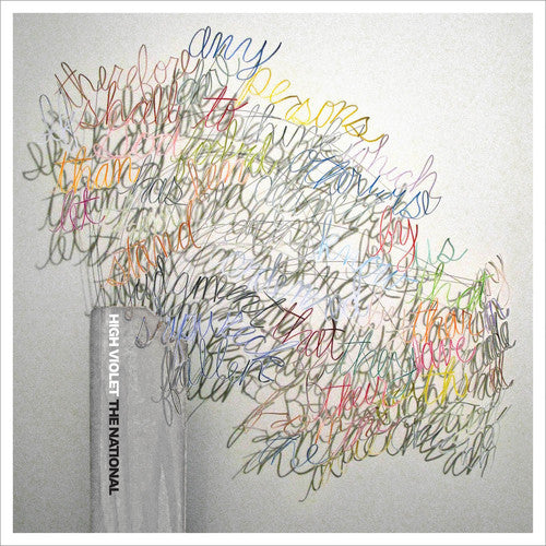the album cover for The National - High Violet [LP]