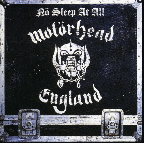 the album cover for Motörhead - No Sleep At All [Import]