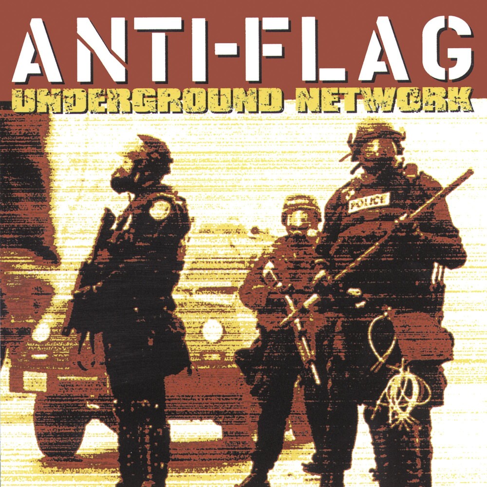 the album cover for Anti-Flag - Underground Network
