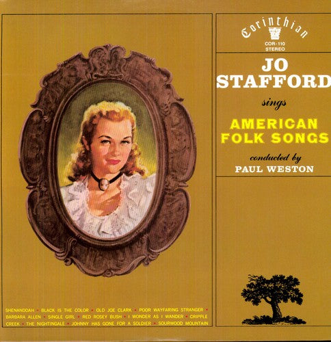 the album cover for Jo Stafford - Sings American Folk Songs