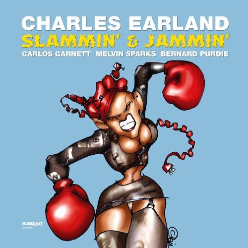 the album cover for Charles Earland - Slammin and Jammin