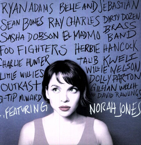 the album cover for Norah Jones - Featuring Norah Jones