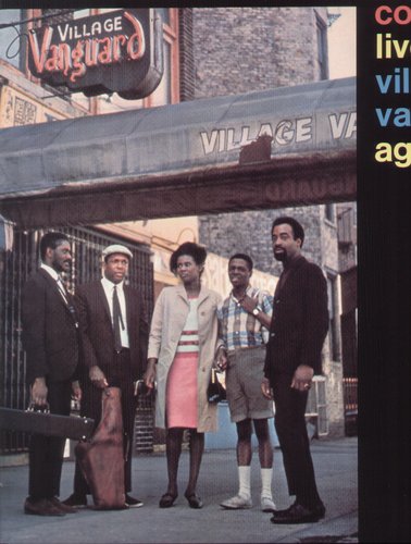 the album cover for John Coltrane - Live at Village Vanguard Again