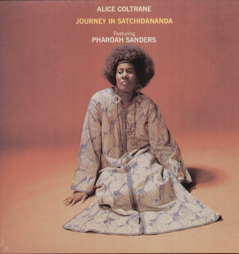 the album cover for Alice Coltrane - Journey in Satchidananda