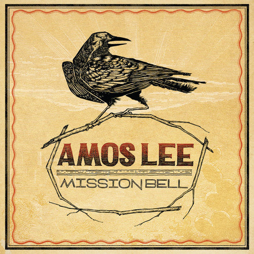the album cover for Amos Lee - Mission Bell