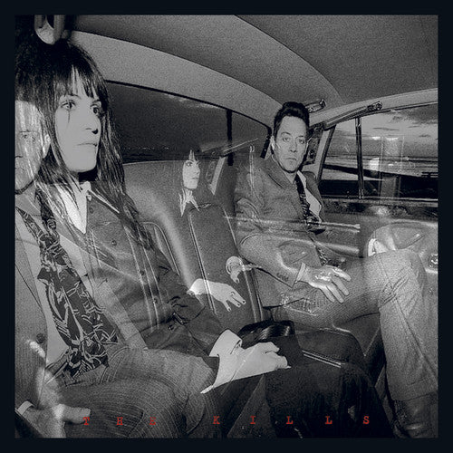 the album cover for The Kills - Blood Pressures