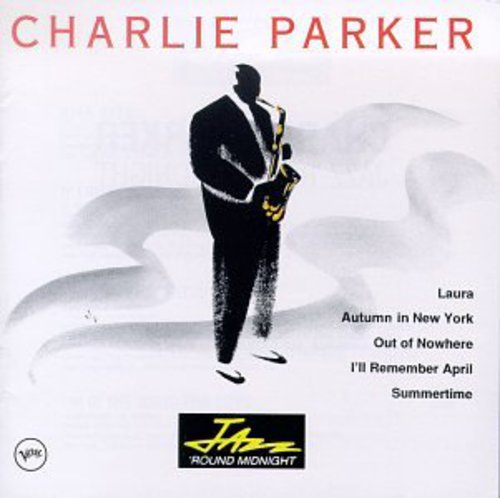 the album cover for Charlie Parker - Jazz Round Midnight