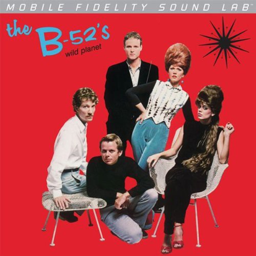 the album cover for The B-52's - Wild Planet