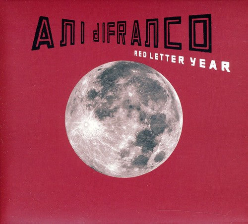 the album cover for Ani DiFranco - Red Letter Year