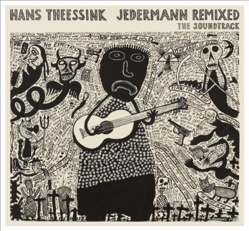the album cover for Hans Theessink - Jedermann Remixed - the Soundtrack