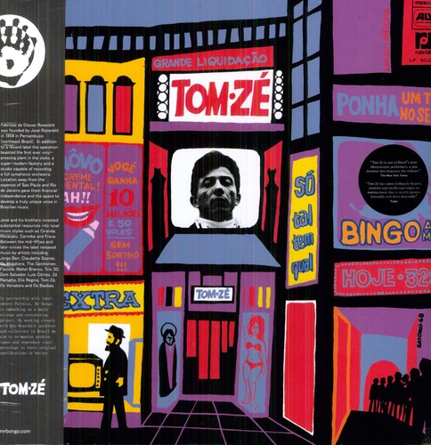 the album cover for Tom Ze - Grande Liquidacao