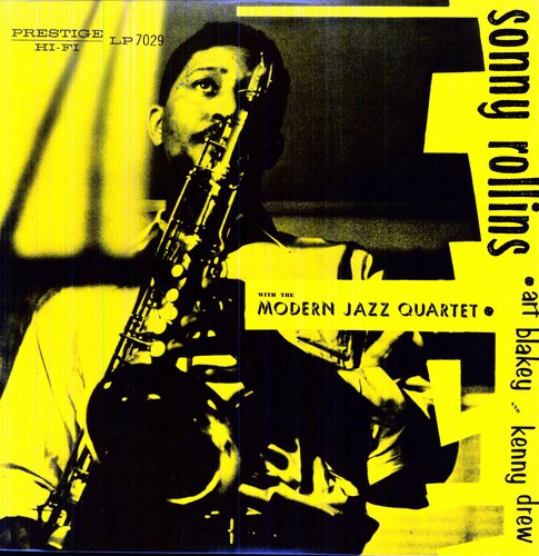 the album cover for Sonny Rollins - Sonny Rollins with the Modern Jazz Quartet