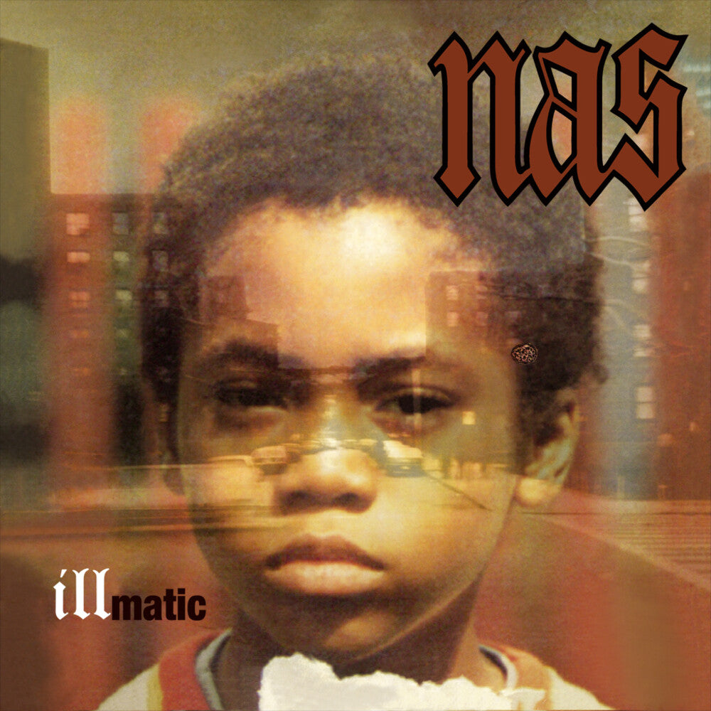 the album cover for Nas - Illmatic