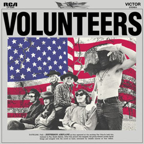 the album cover for Jefferson Airplane - Volunteers [LP]