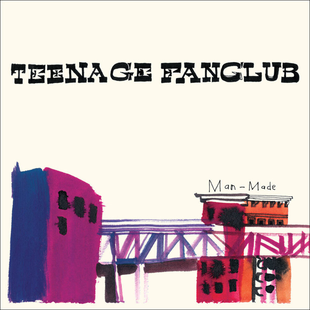 the album cover for Teenage Fanclub - Man-Made [Vinyl]