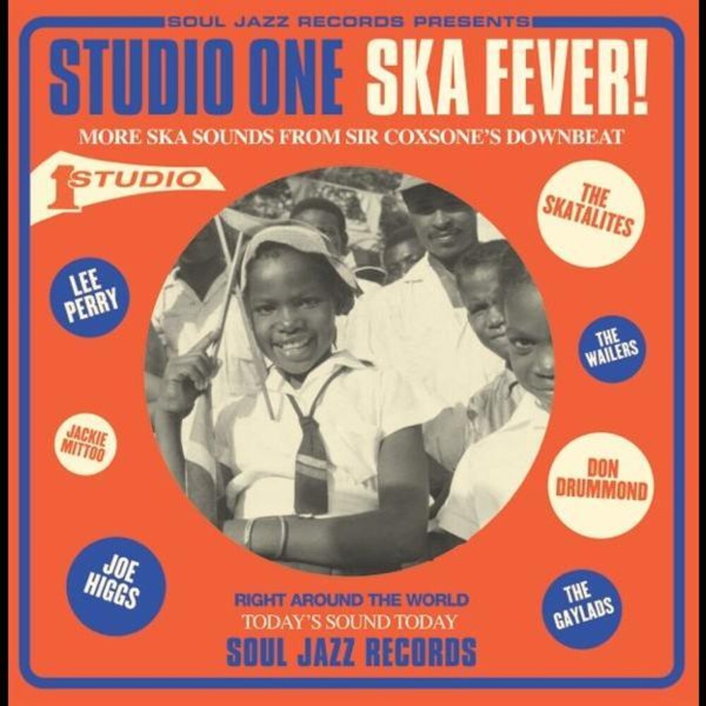 the album cover for Soul Jazz Records Presents - Studio One Ska Fever: More Ska Sounds / Various