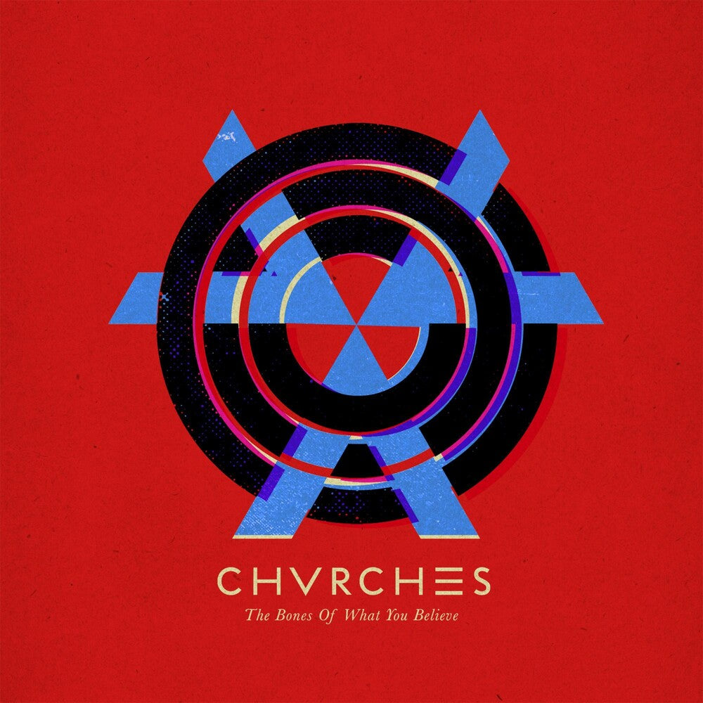 the album cover for Chvrches - Bones Of What You Believe [Vinyl]