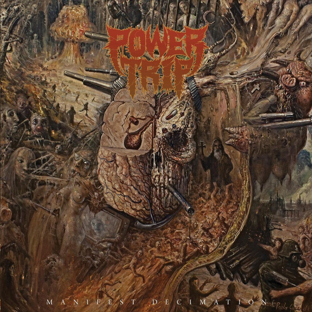the album cover for Power Trip - Manifest Decimation [LP]