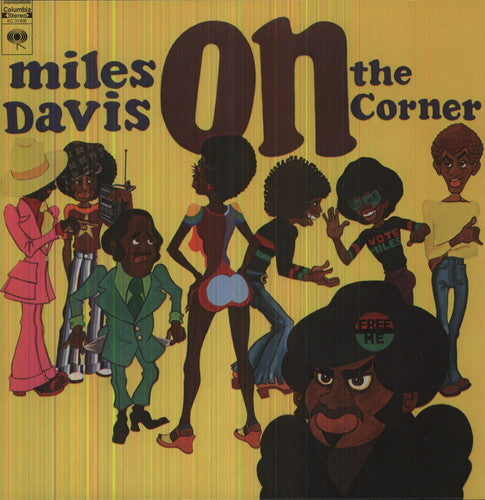 the album cover for Miles Davis - On The Corner [Import]