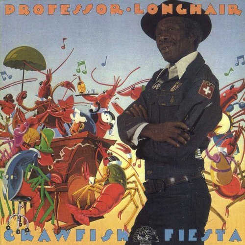 the album cover for Professor Longhair - Crawfish Fiesta