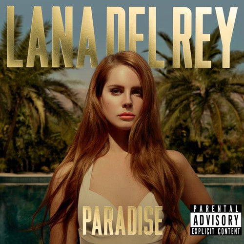 the album cover for Lana Del Rey - Paradise