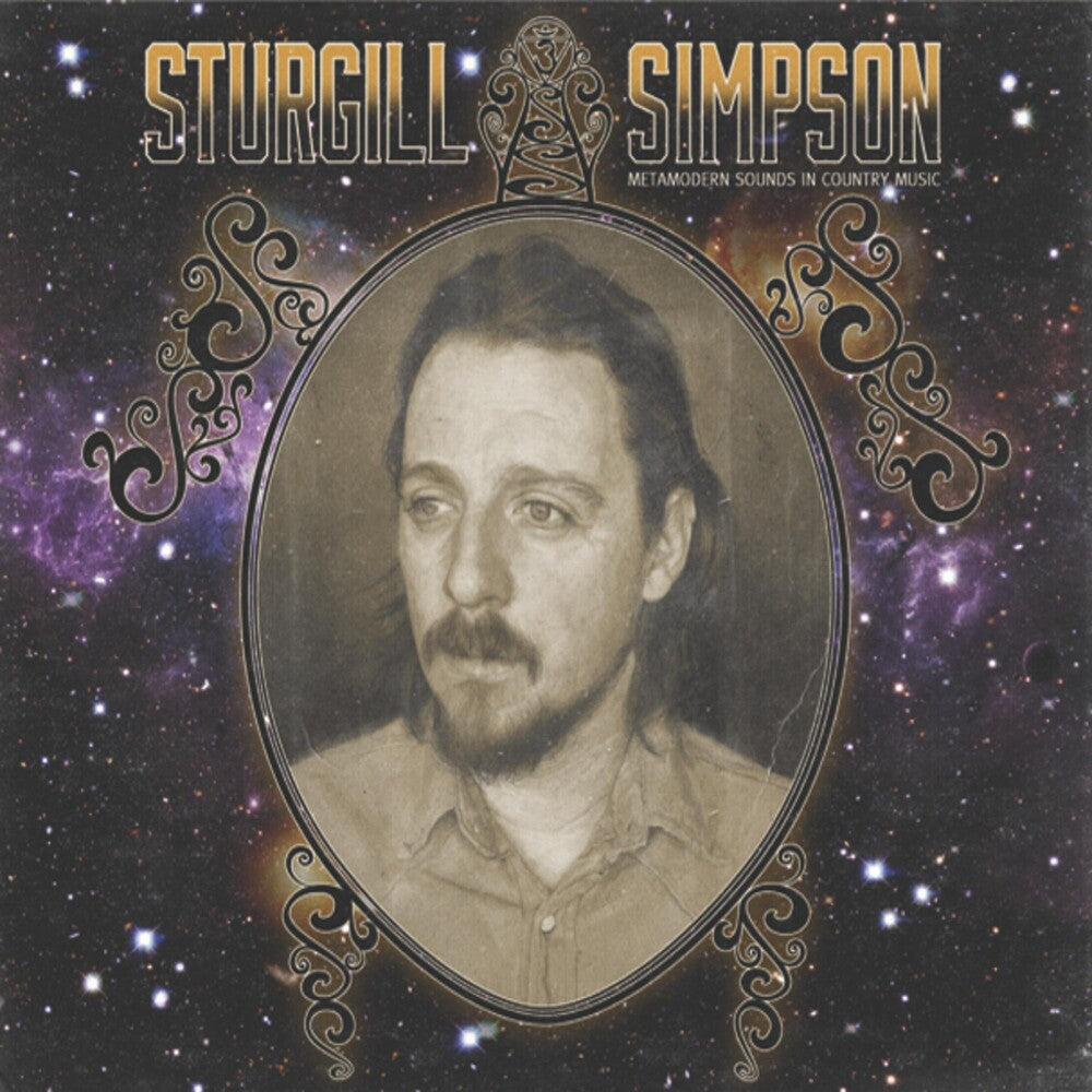 the album cover for Sturgill Simpson - Metamodern Sounds In Country Music [Vinyl]
