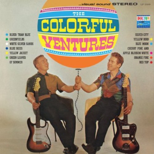the album cover for The Ventures - The Colorful Ventures