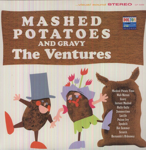 the album cover for The Ventures - Mashed Potatoes and Gravy