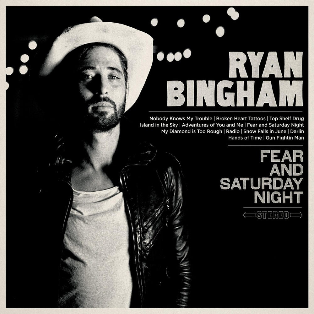 the album cover for Ryan Bingham - Fear And Saturday Night [Vinyl]