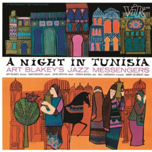 the album cover for Art Blakey & The Jazz Messengers - Night In Tunisia [Import]