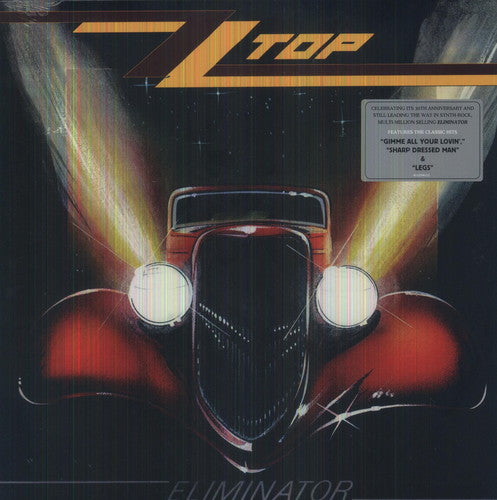 the album cover for ZZ Top - Eliminator [Import]