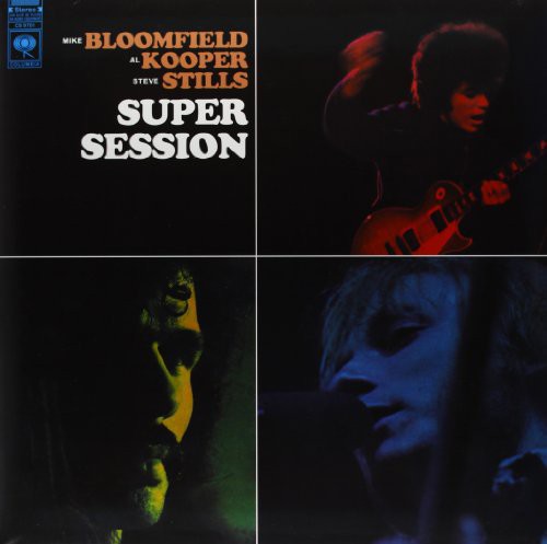 the album cover for Bloomfield/Kooper/Stills - Super Session