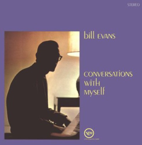 the album cover for Bill Evans - Conversations with Myself