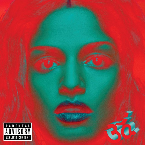 the album cover for M.I.A. - Matangi [LP]