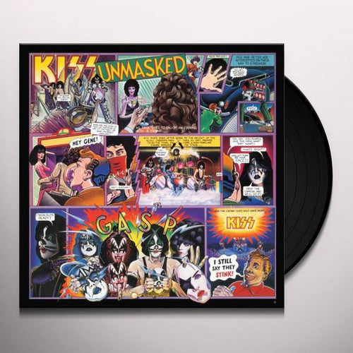 the album cover for KISS - Unmasked [Vinyl]