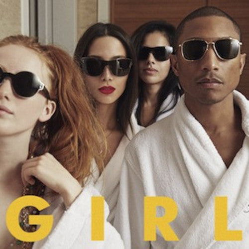 the album cover for Pharrell Williams - G I R L [Vinyl]