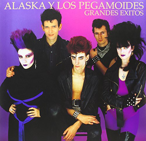 the album cover for Alaska Y Los Pegamoides - Grandes Exitos-Vinilo