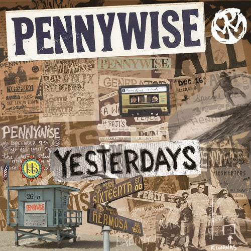 the album cover for Pennywise - Yesterdays [Vinyl]