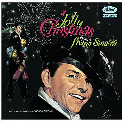 the album cover for Frank Sinatra - A Jolly Christmas From Frank Sinatra [Limited Edition LP]