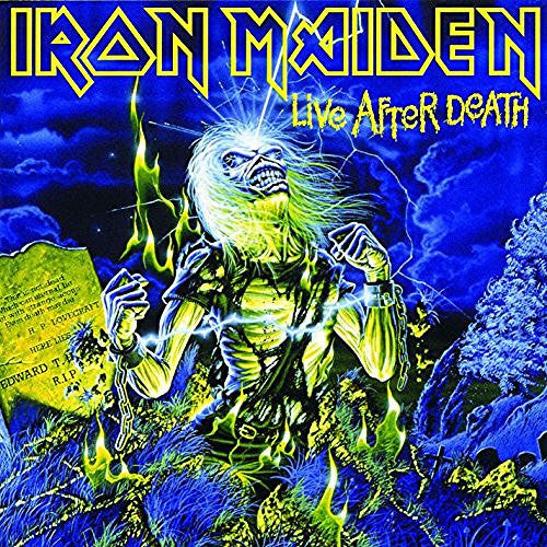 the album cover for Iron Maiden - Live After Death [Vinyl]