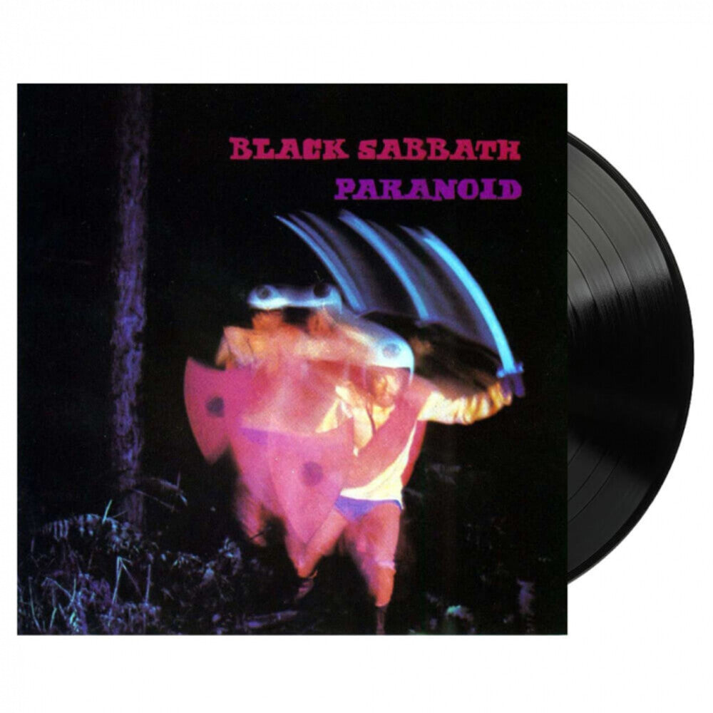 the album cover for Black Sabbath - Paranoid