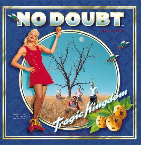 the album cover for No Doubt - Tragic Kingdom