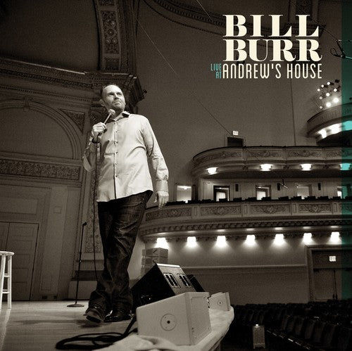 the album cover for Bill Burr - Live At Andrew's House [Vinyl]