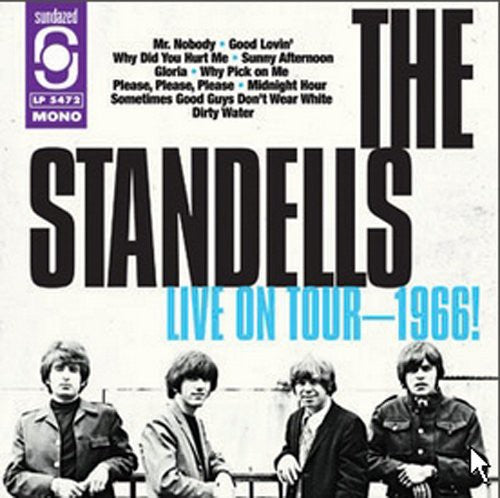the album cover for The Standells - Live 1966 [Vinyl]
