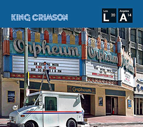 the album cover for Kimg Crimson - Live At The Orpheum