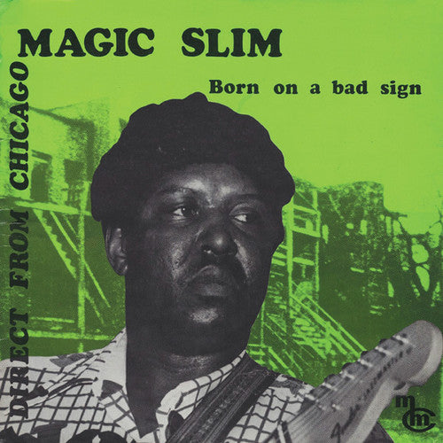 the album cover for Magic Slim - Born on a Bad Sign