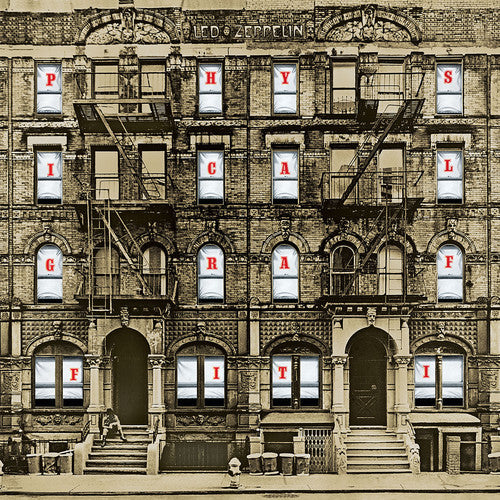 the album cover for Led Zeppelin - Physical Graffiti: Remastered Original Album [2CD]