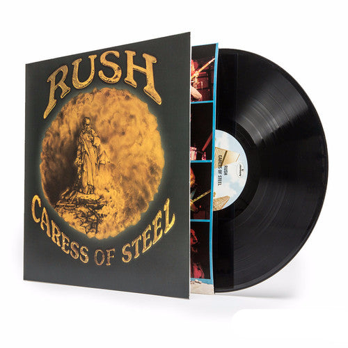 the album cover for Rush - Caress Of Steel [Vinyl]